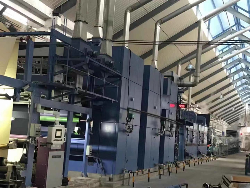 新型长车轧染生产线